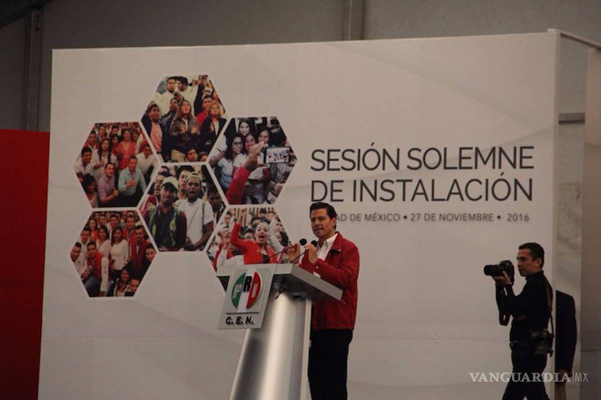 $!Humberto Moreira, Videgaray, Murat, Osorio, Víctor Flores… al Consejo Nacional del PRI de Peña