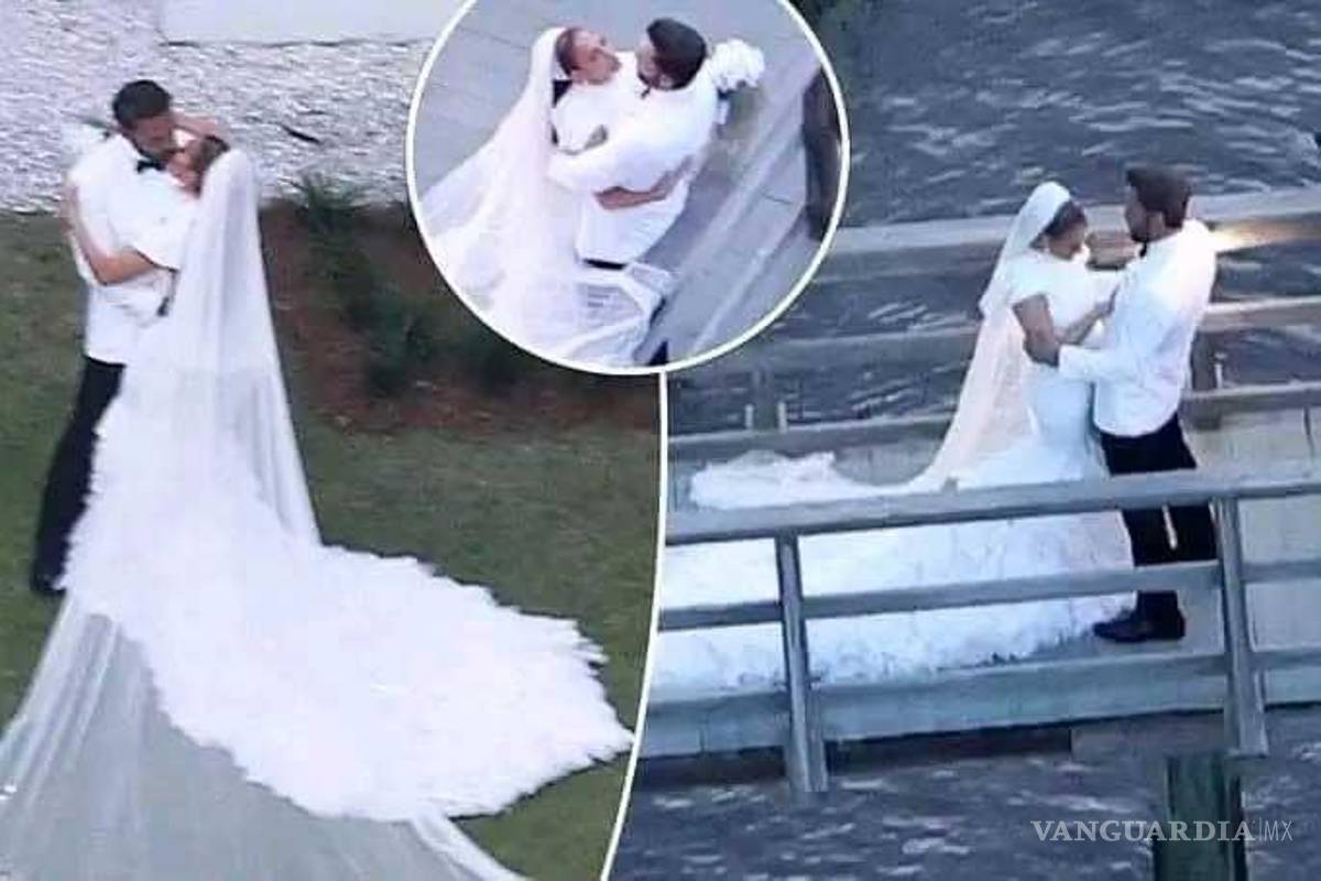 Aquí está la primera foto oficial de la boda ‘Bennifer’