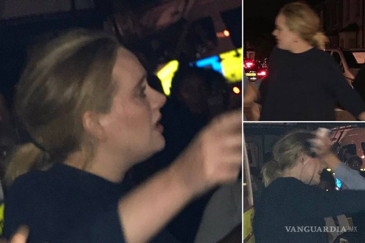 Visita Adele a los damnificados del incendio en Londres