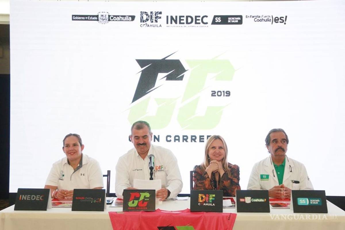 Invita DIF a carrera contra el cáncer en Saltillo y la Región Laguna de Coahuila