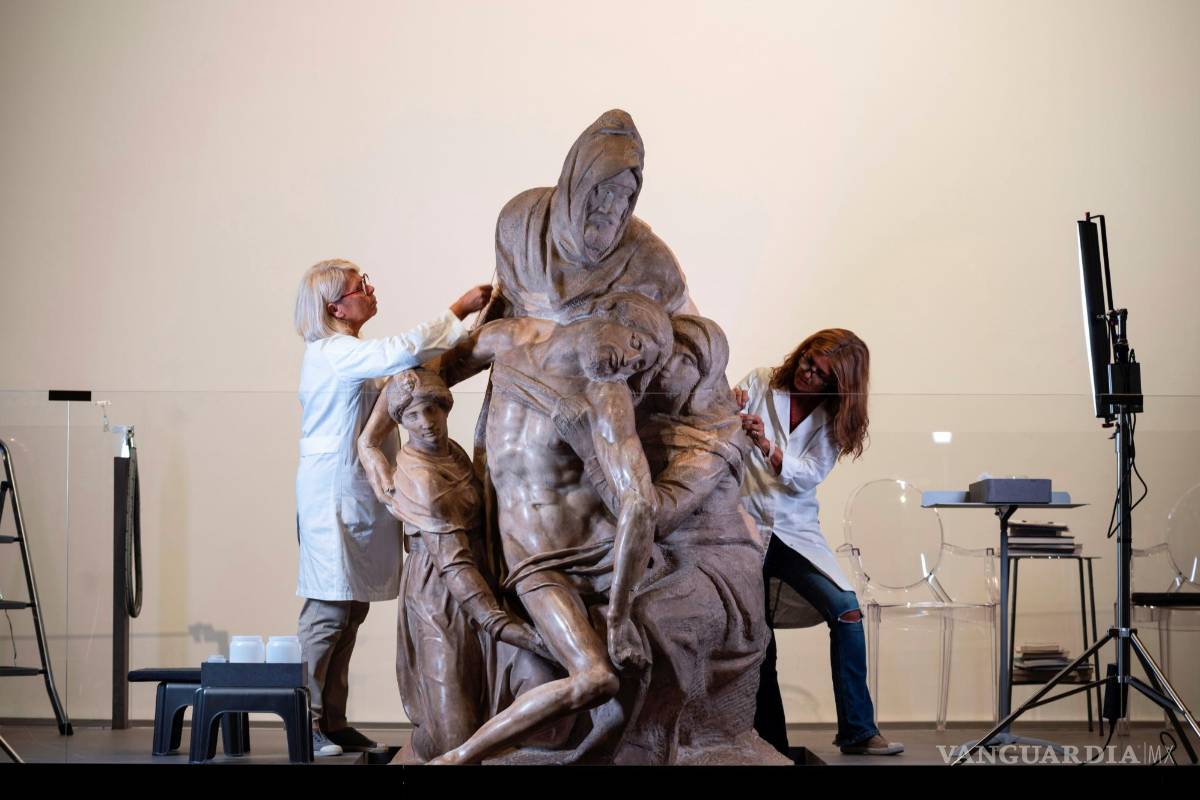 La Piedad Bandini de Miguel Ángel resplandece en Florencia tras su restauración