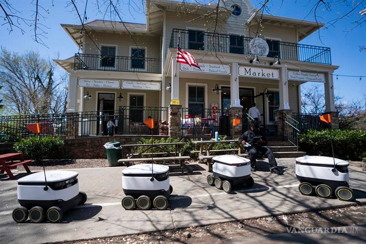 Coronavirus: Robots de reparto, la solución del supermercado Broad Branch Market en EU al COVID-19