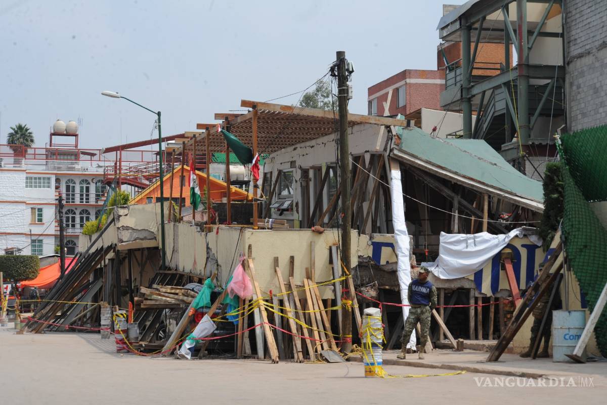 Aprueban remover escombros del colegio Rébsamen