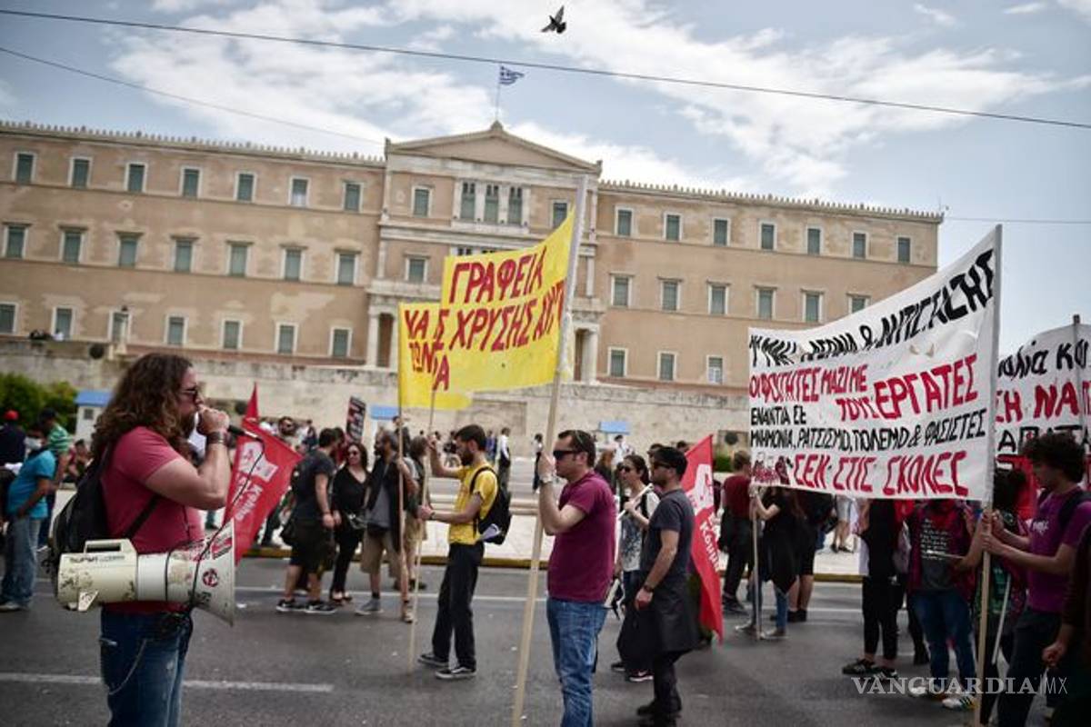 $!Las protestas alrededor del mundo por el 1 de mayo