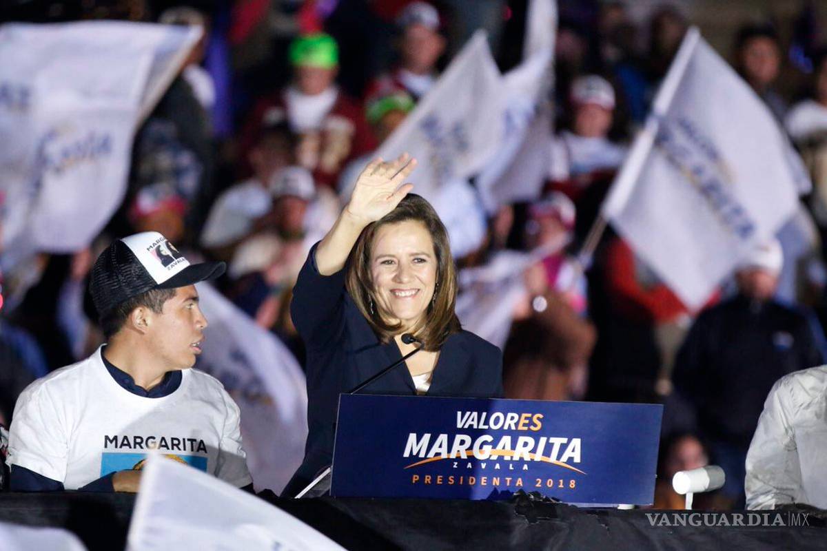 Debates, único espacio donde la contienda es pareja: Zavala