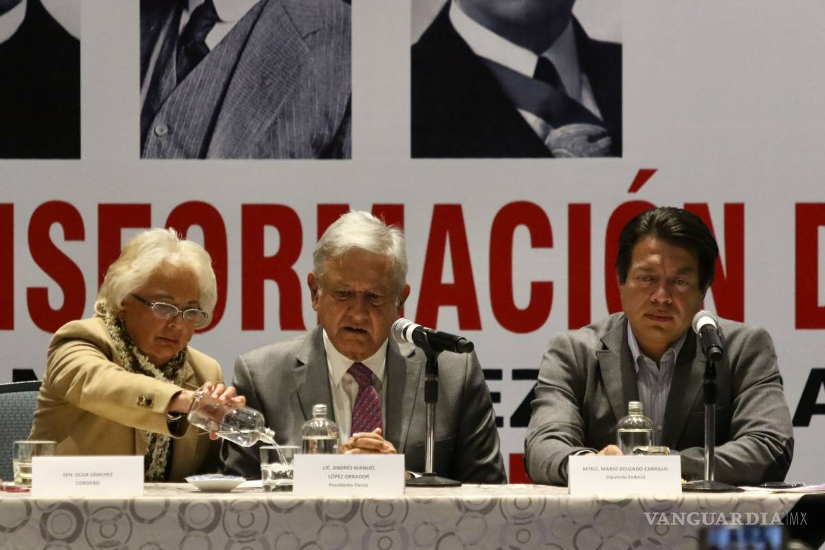 Legisladores presentan a AMLO agenda prioritaria para 'La Cuarta Transformación'