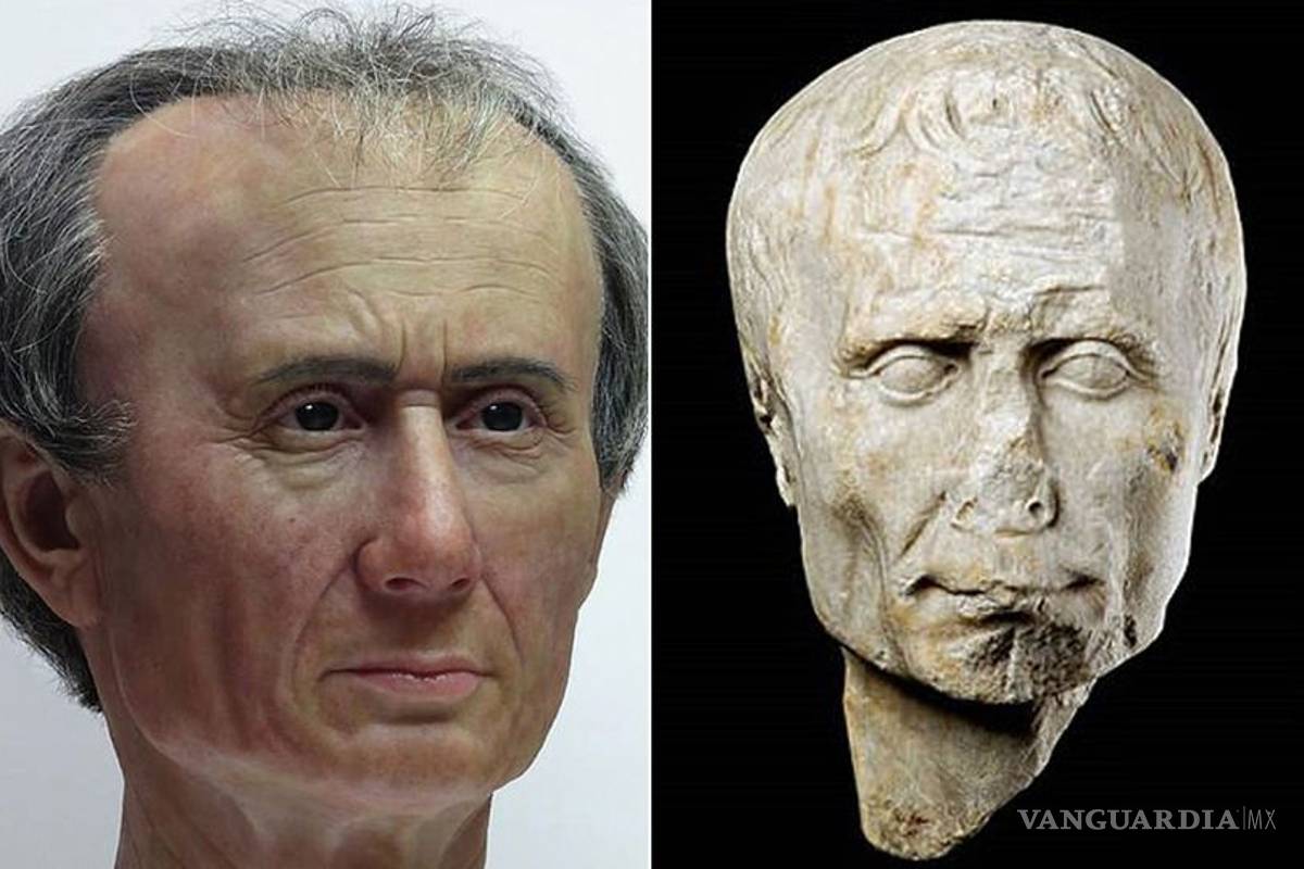 Científicos holandeses revelan el verdadero rostro de Julio César