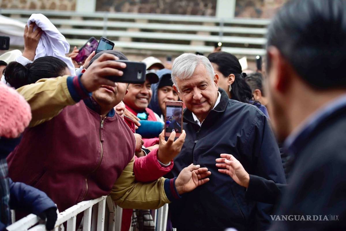 'No nos va atontar el poder': AMLO en San Luis Potosí
