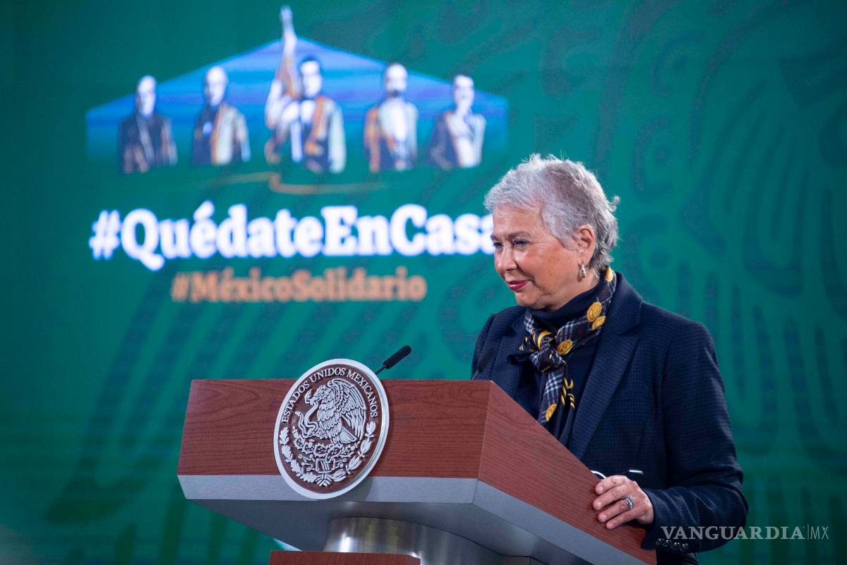 'AMLO se está recuperando, admiro su optimismo permanente': Olga Sánchez Cordero