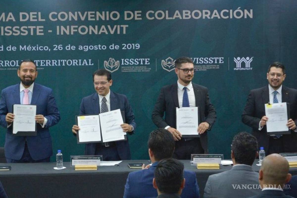 Derechohabientes ya podrán obtener un crédito conjunto de Fovissste e Infonavit