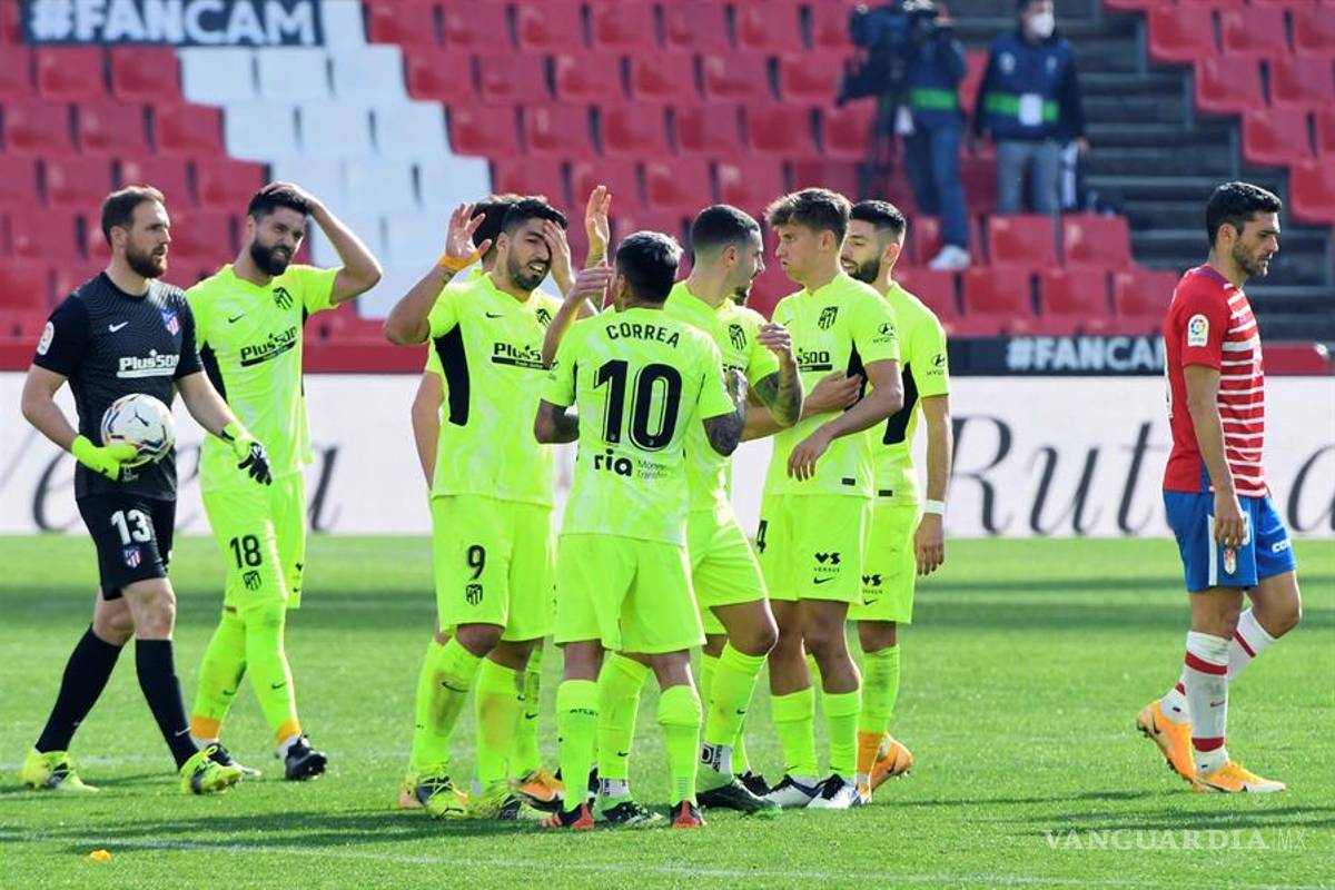 Atlético de Madrid mantiene su liderato con victoria al Granada