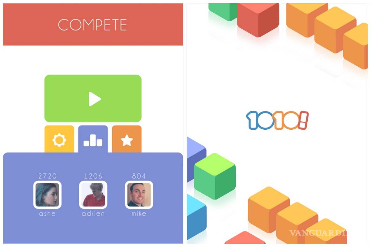 Sustituye al Tetris 1010!, un juego adictivo