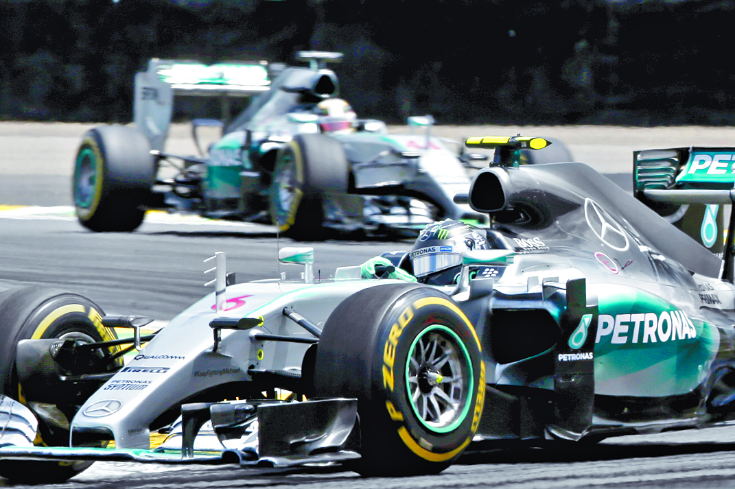 Guerra de egos en Mercedes en Abu Dabi