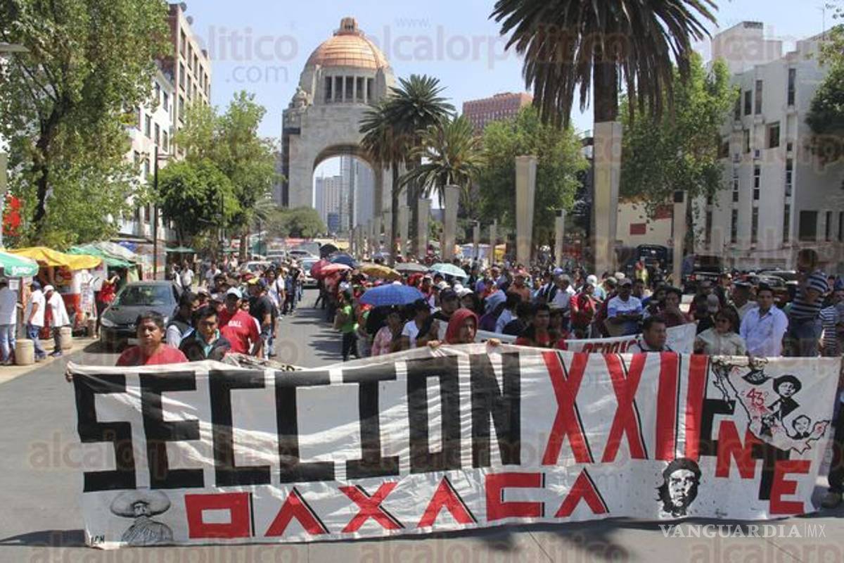 Ordenan detención de 3 miembros de la CNTE