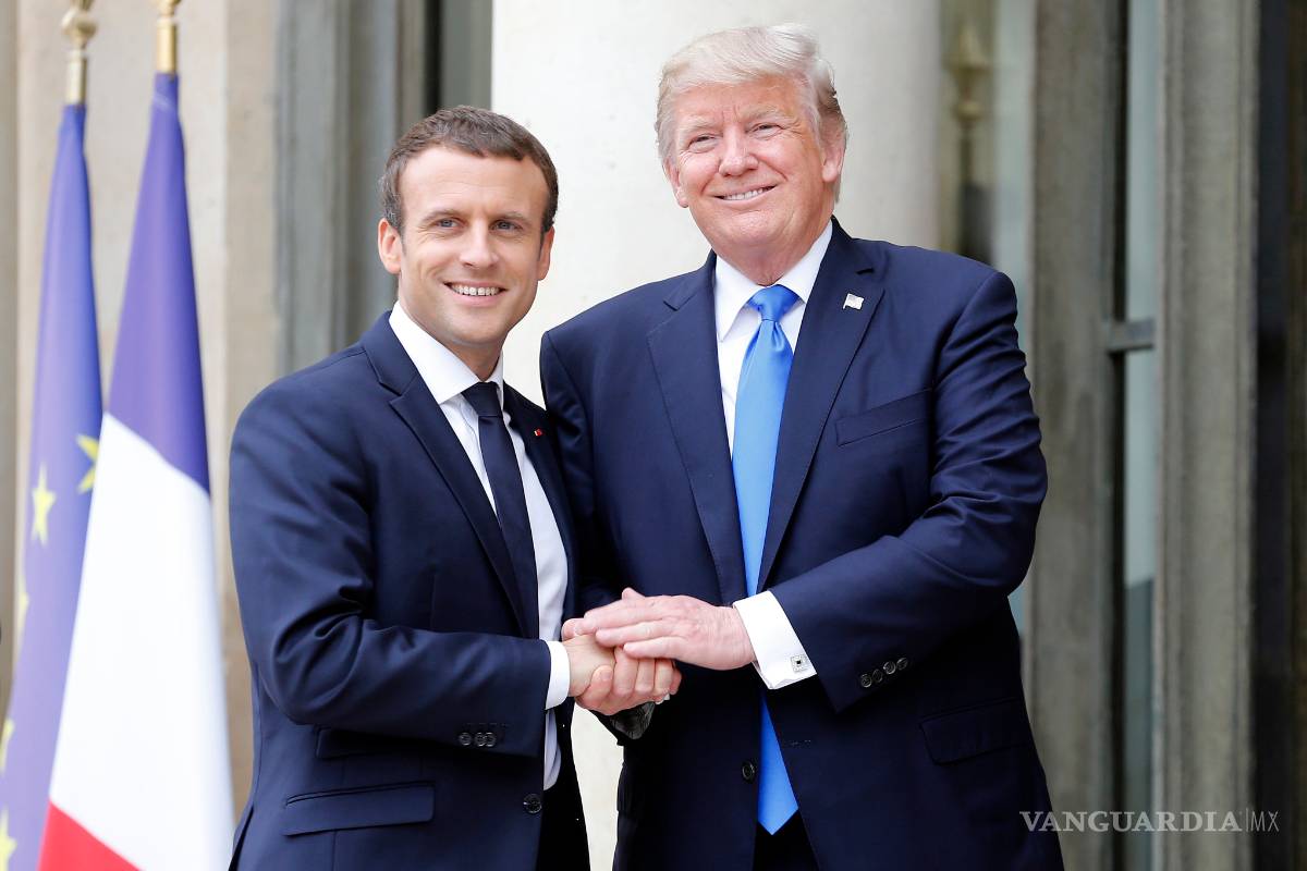 Según NYT, Trump confirmó a Macron que EU sale de pacto nuclear con Irán