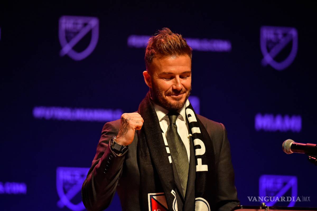 El nuevo club de David Beckham ya tendría logo y color distintivo