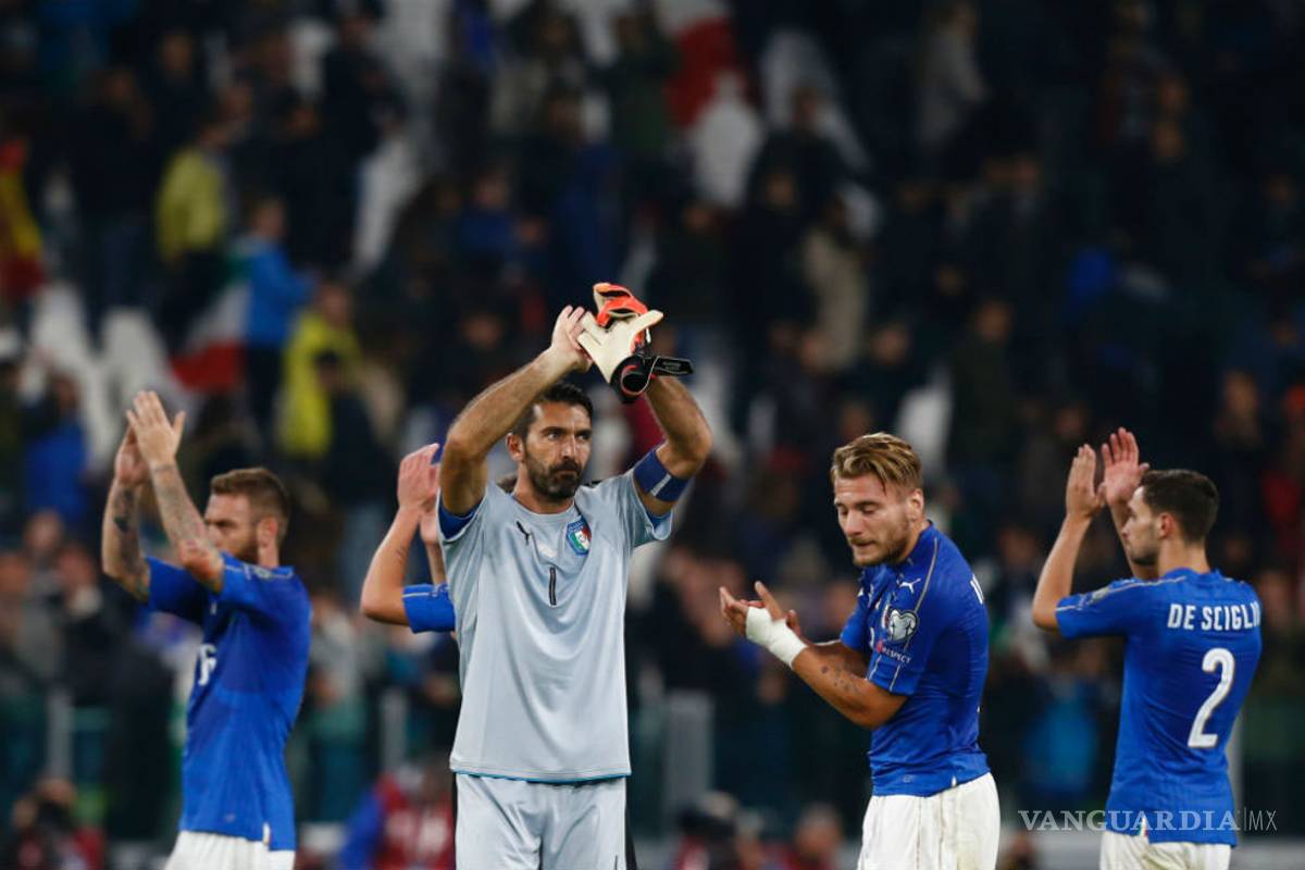 Duelo estelar de Italia y Suecia del repechaje europeo