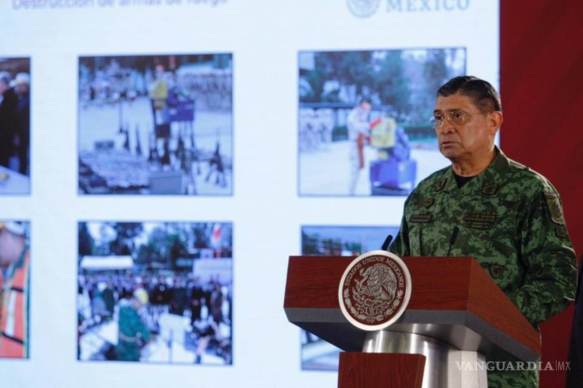 Armas y cartuchos entran al país entre videojuegos, lavadoras, latas de refresco y cajas de chocolate, reporta Sedena