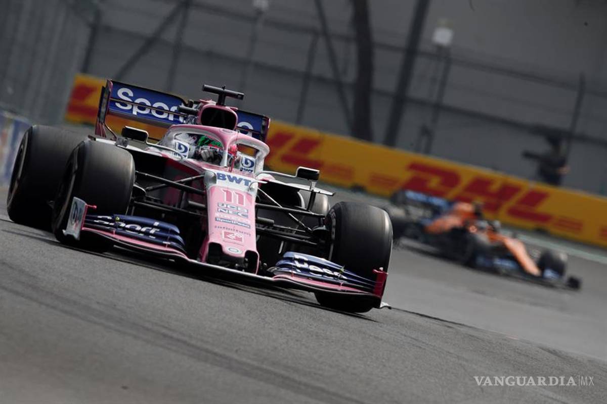 'Checo' Pérez iguala su mejor participación en un GP de México