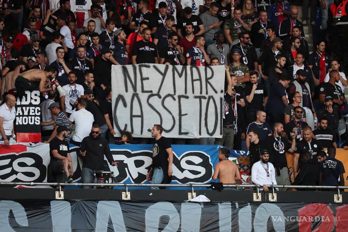 ¡Neymar, hijo de pu**!; así piden los fanáticos su salida del PSG