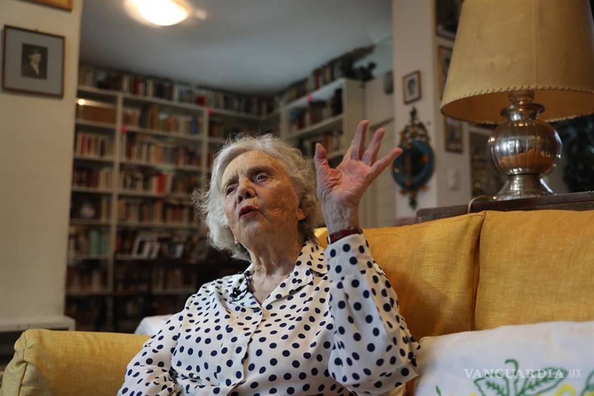 $!Coronavirus: Elena Poniatowska espera que la vida cobre más importancia después de la pandemia por el COVID-19