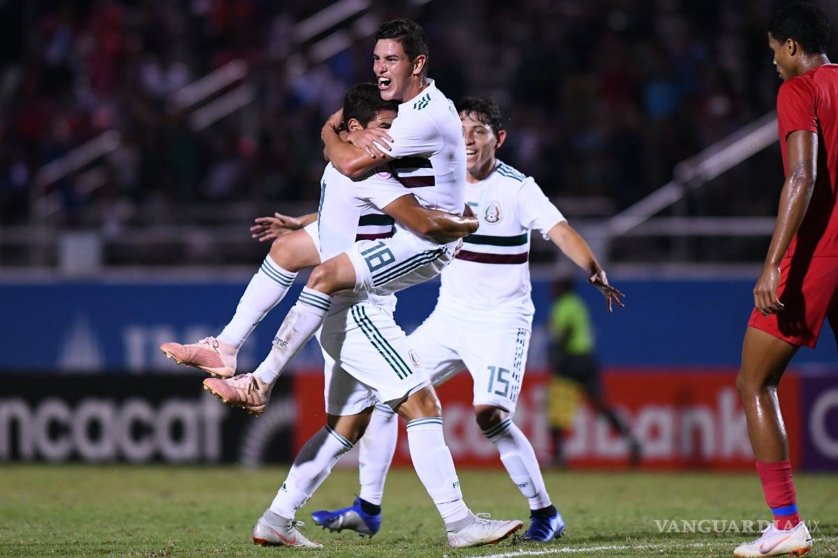 México se instala en la final del Pre Mundial Sub-20 de la CONCACAF al empatar contra Panamá