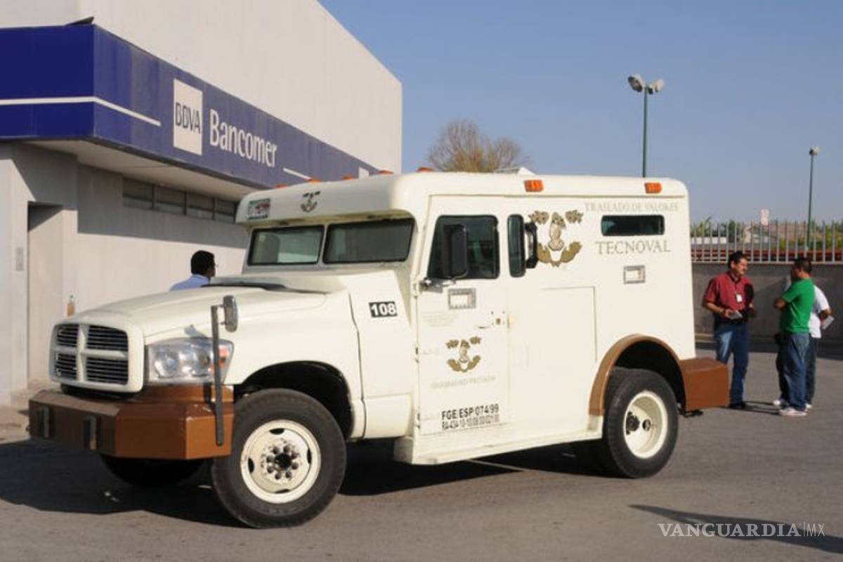 Robo de 2 millones de pesos de camión de valores