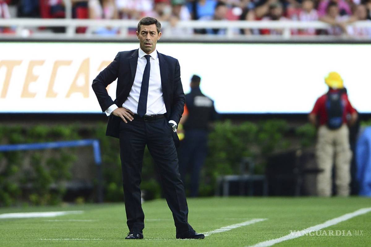 Pedro Caixinha descartó a Cruz Azul como el rival a vencer en México