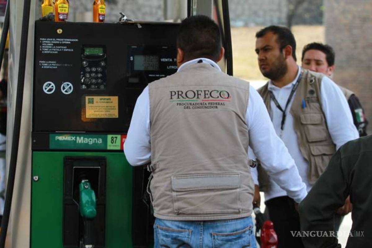 Profeco denuncia penalmente a 6 gasolineras por negarse a verificación