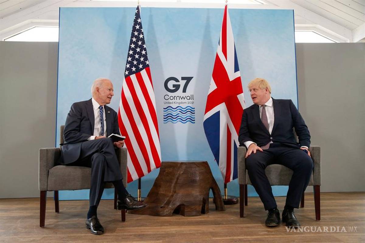 Biden pide reprender a Boris Johnson por la situación en Irlanda del Norte