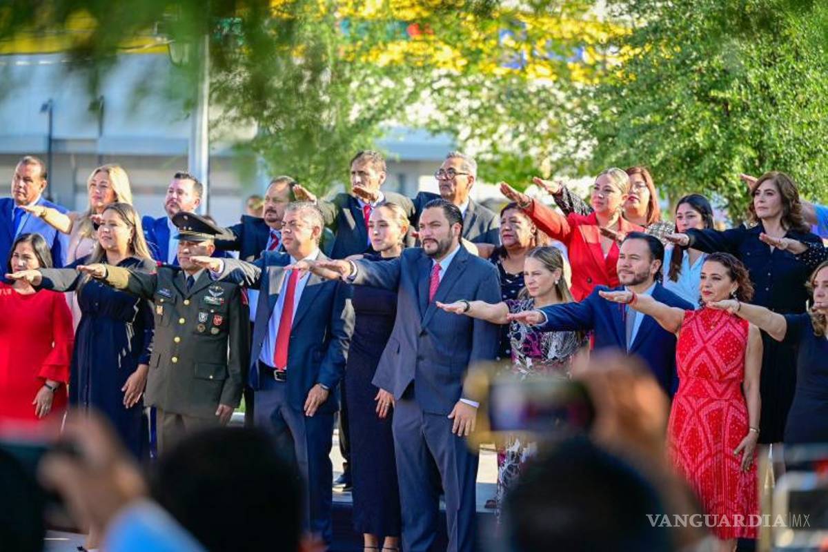 $!Con presencia de autoridades de todos los órdenes de gobierno, se celebraron los 336 años de Monclova.