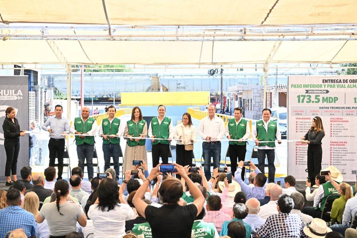 Frontera, Coahuila, estrena Paso Inferior Vehicular y Par Vial con inversión de 173.5 millones