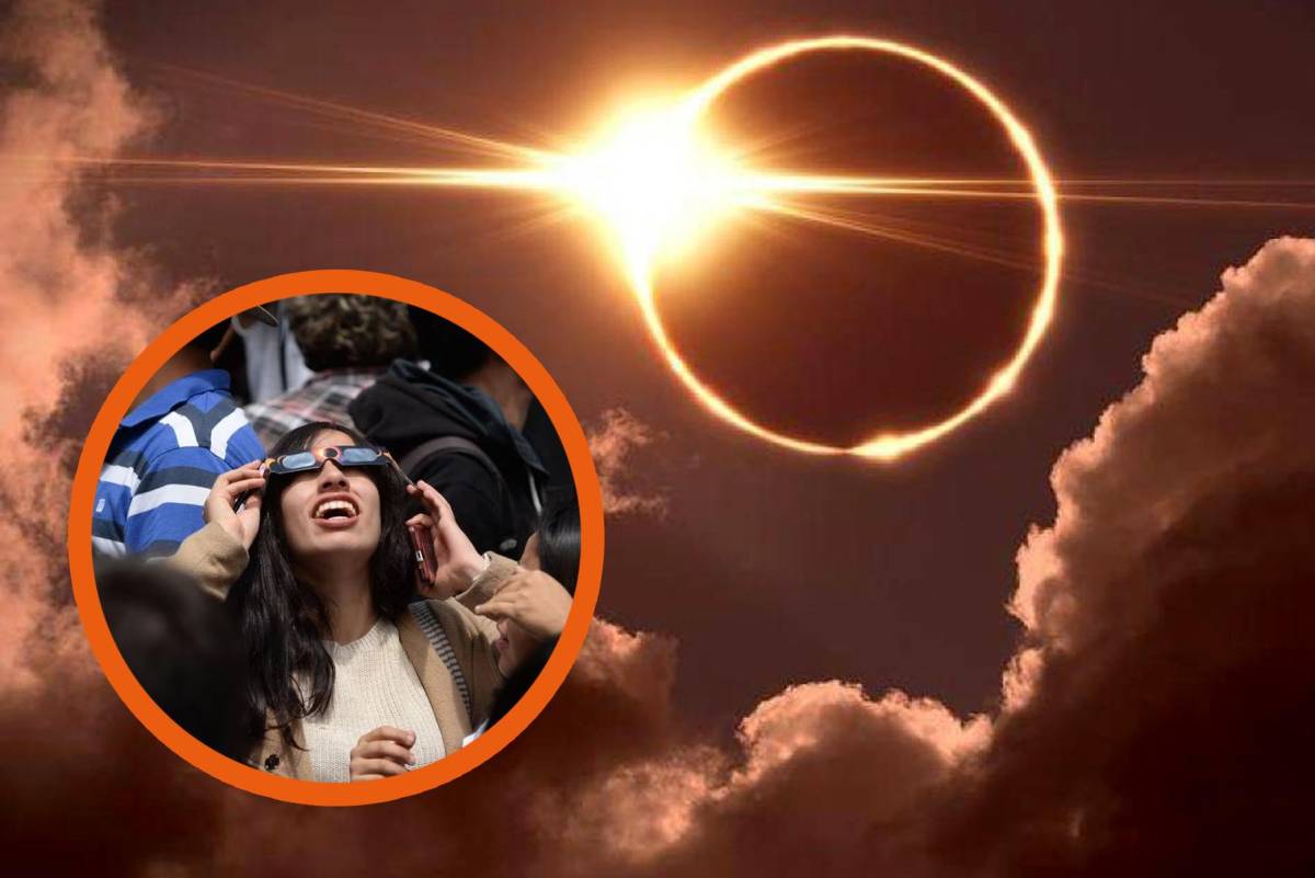 Eclipse solar ‘Anillo de fuego’ del 14 de octubre... ¿A qué hora se