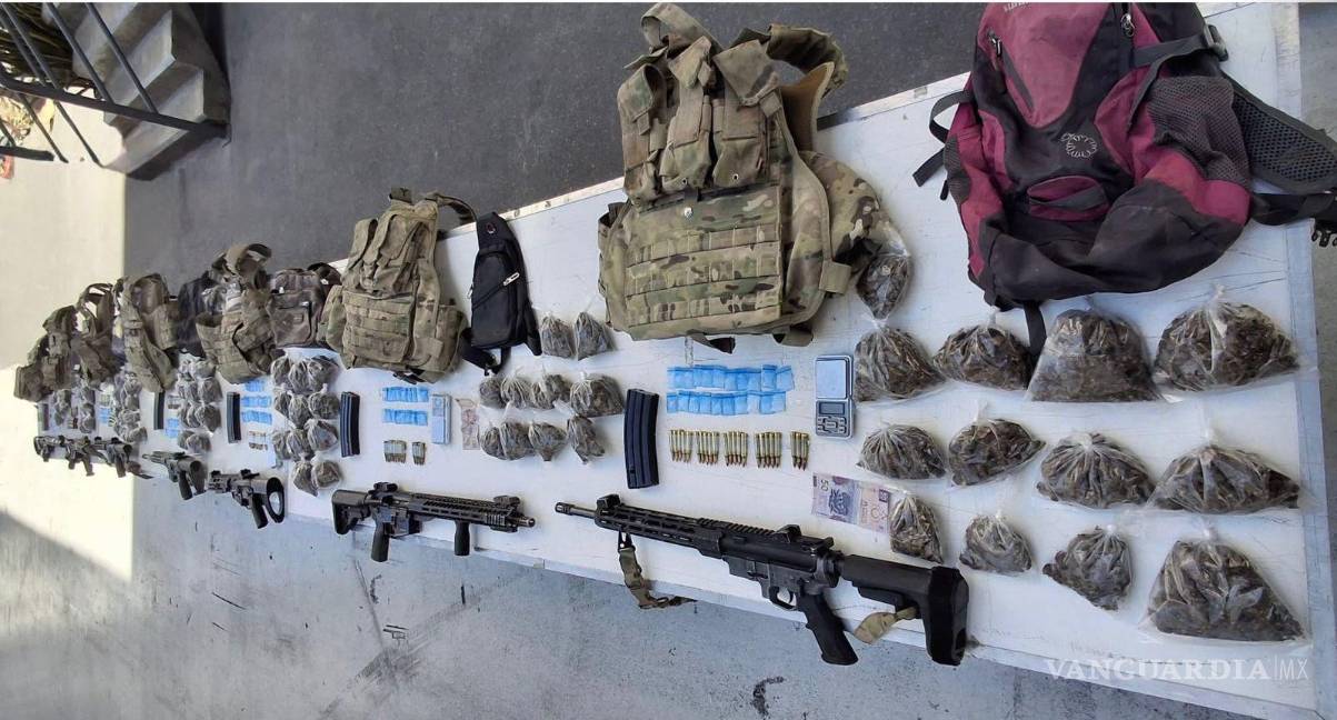 Dos adolescentes de 15 y 16 años y siete adultos son detenidos tras Operativo Muralla, en Nuevo León