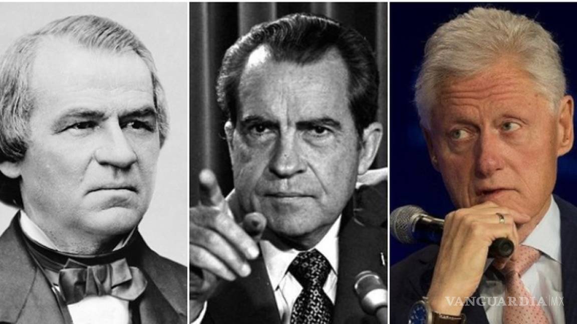 ¿Quiénes son los otros tres presidentes de EU que han sido sometidos al impeachment?