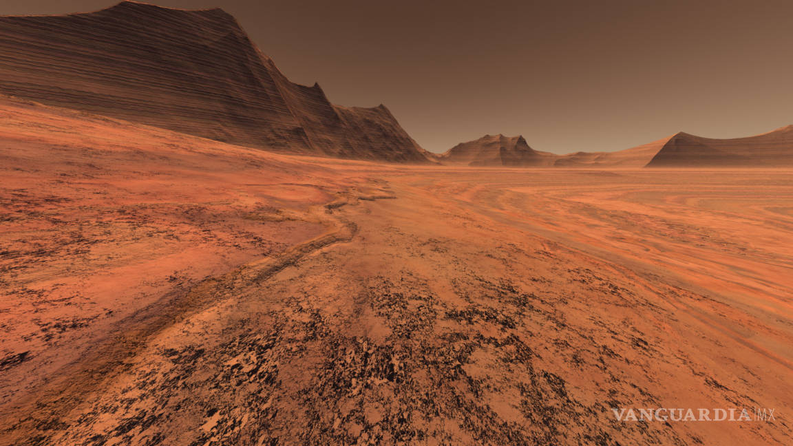 Marte perdió el agua de su superficie por vientos solares