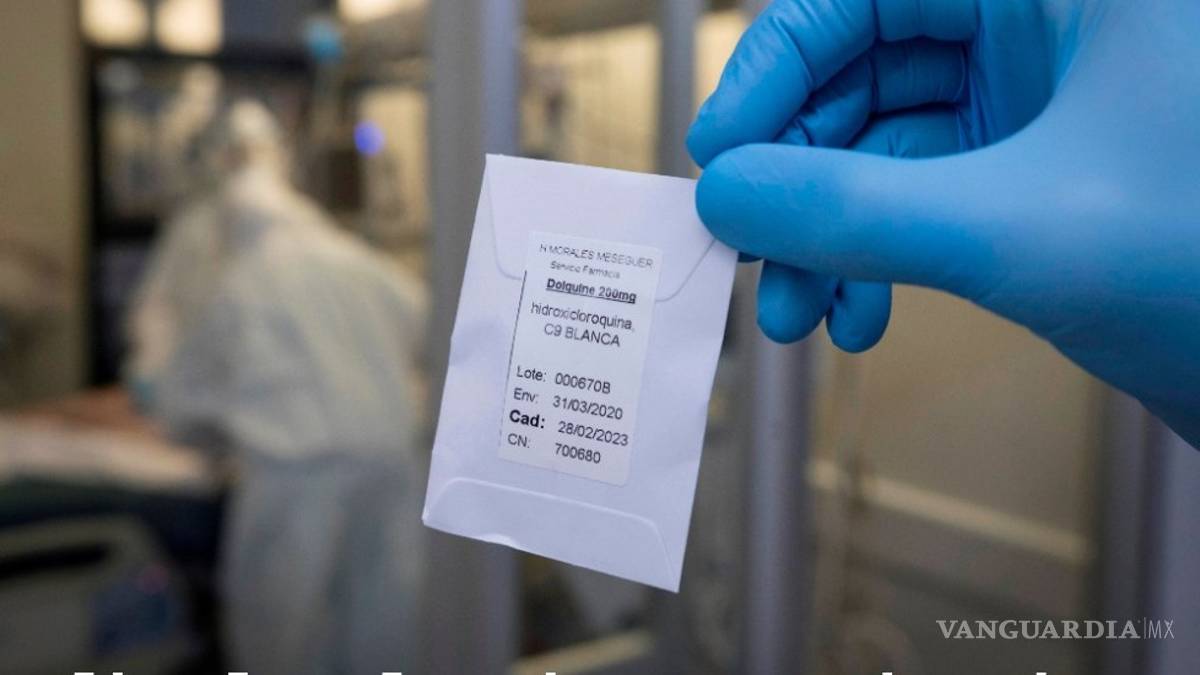 OMS anuncia reanudación de ensayos clínicos con hidroxicloroquina