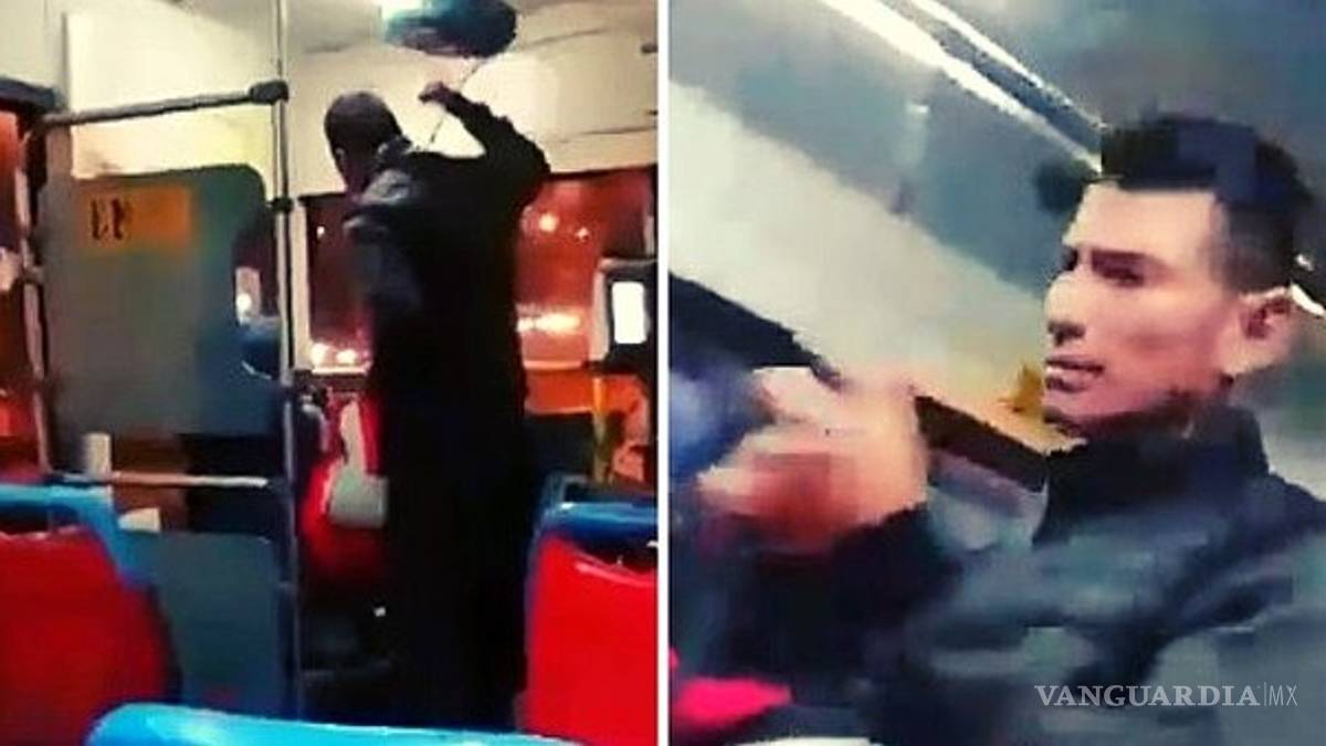 Agarró a golpes a chófer porque no se detuvo donde él quería