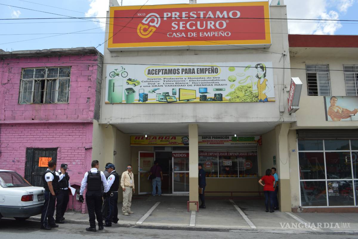Clausuran dos casas de empeño en Saltillo
