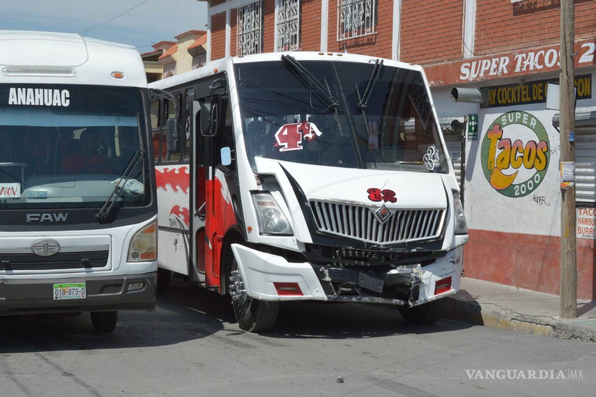 Concesionarios de ‘combis’ se niegan a modernizarse