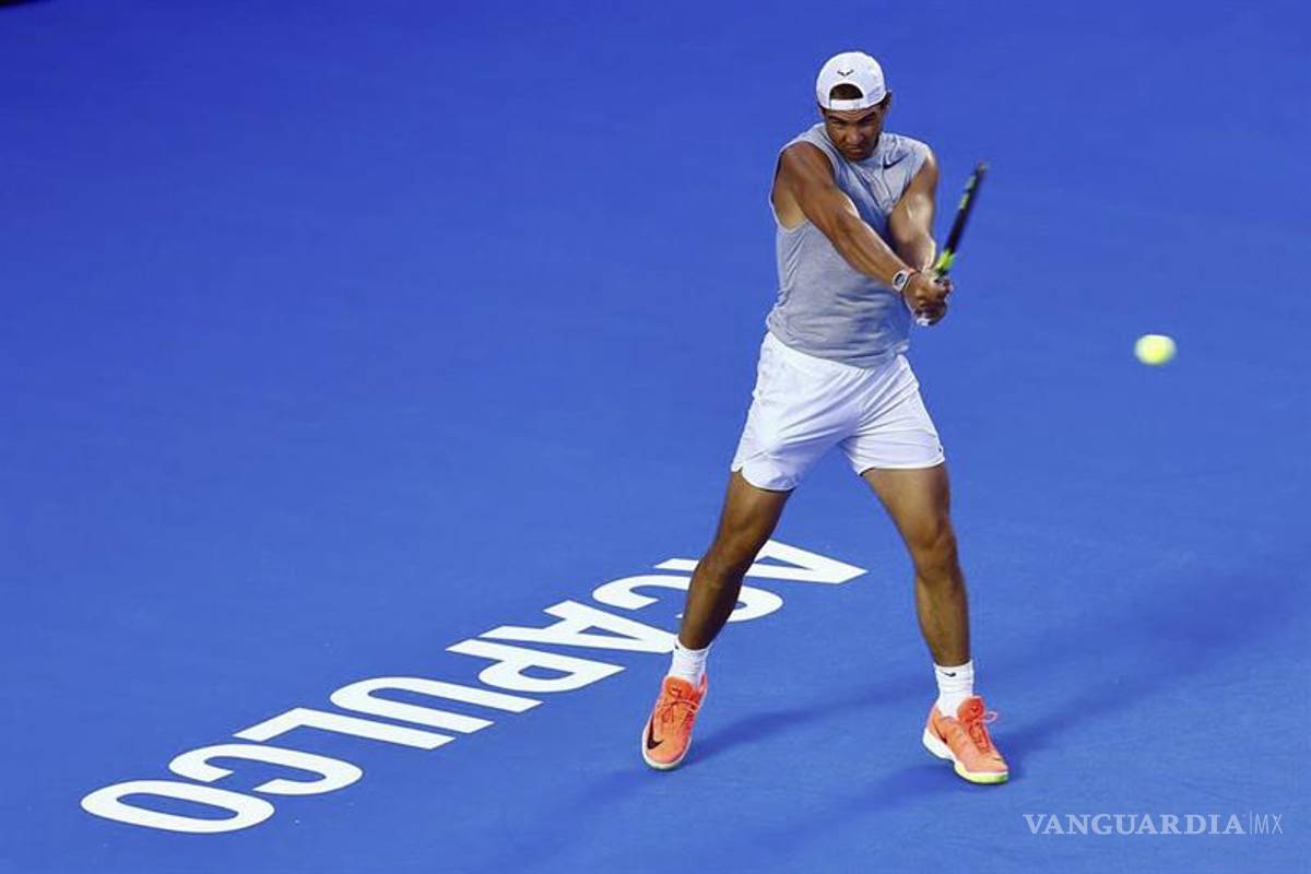 Rafael Nadal ya estrena en Acapulco
