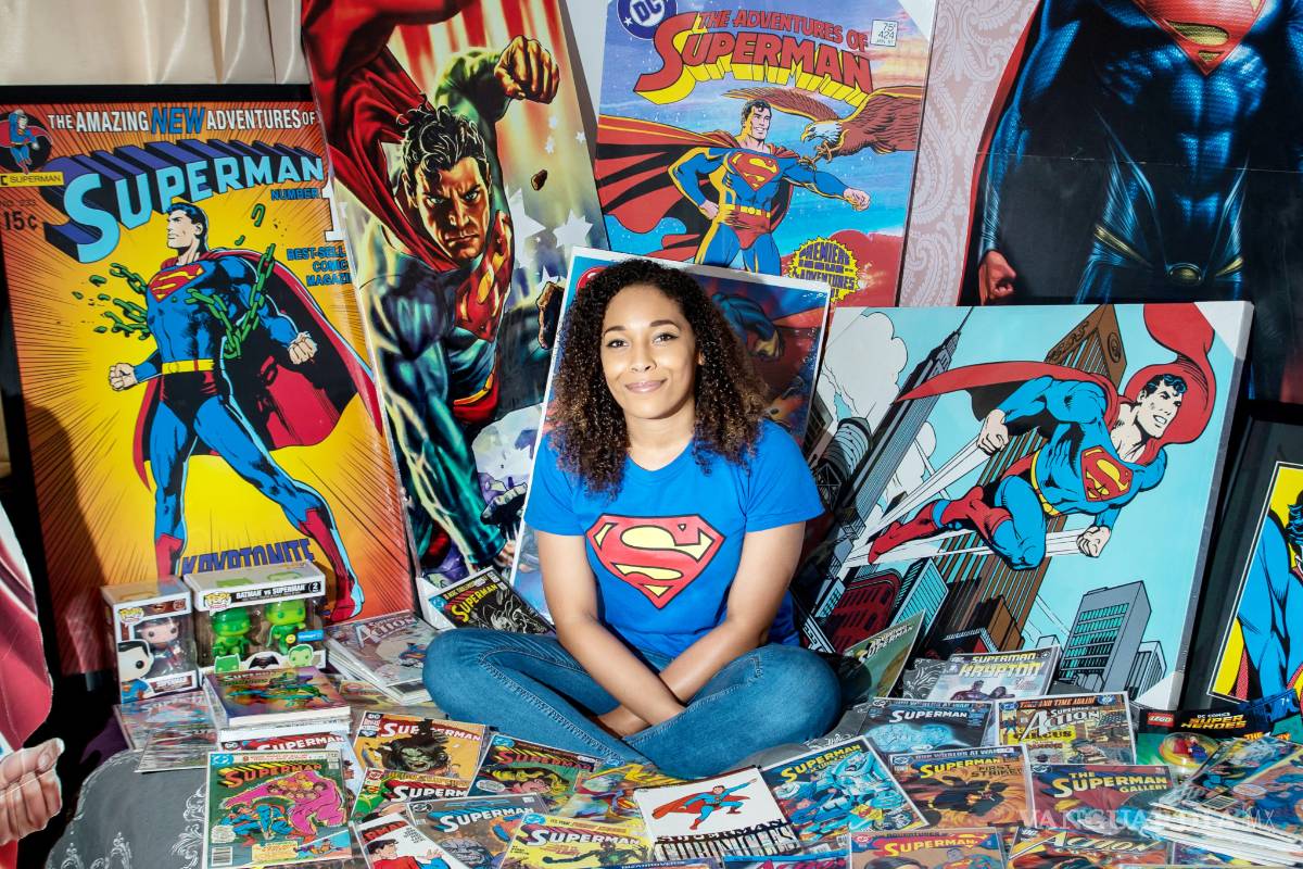 Conoce a Tasmin Humphries, la mayor fan de Superman en Reino Unido