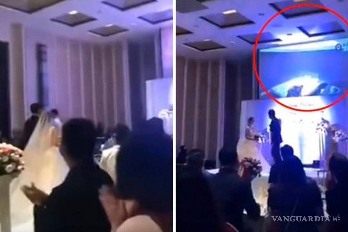 En video del baile de bodas, hombre expone infidelidad de su nueva esposa ¡con su cuñado!