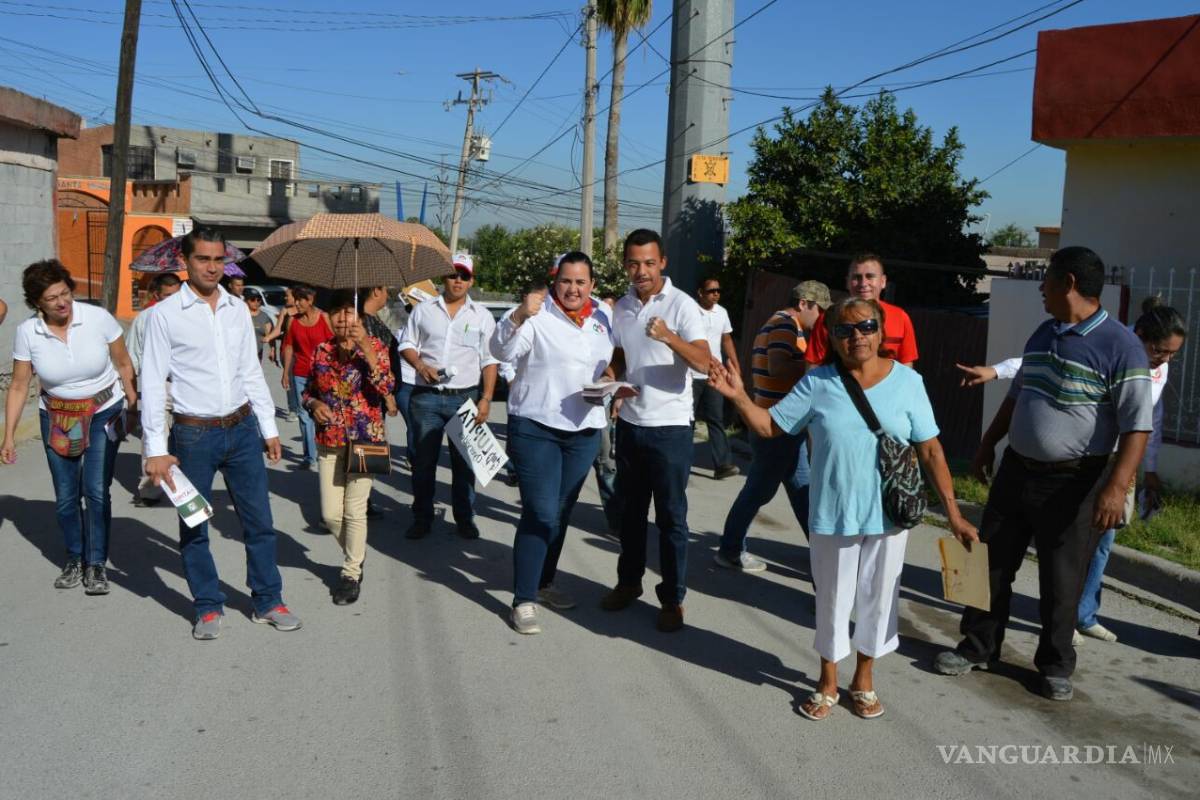 Candidata del PRI por la alcaldía de Monclova presenta propuestas de obra