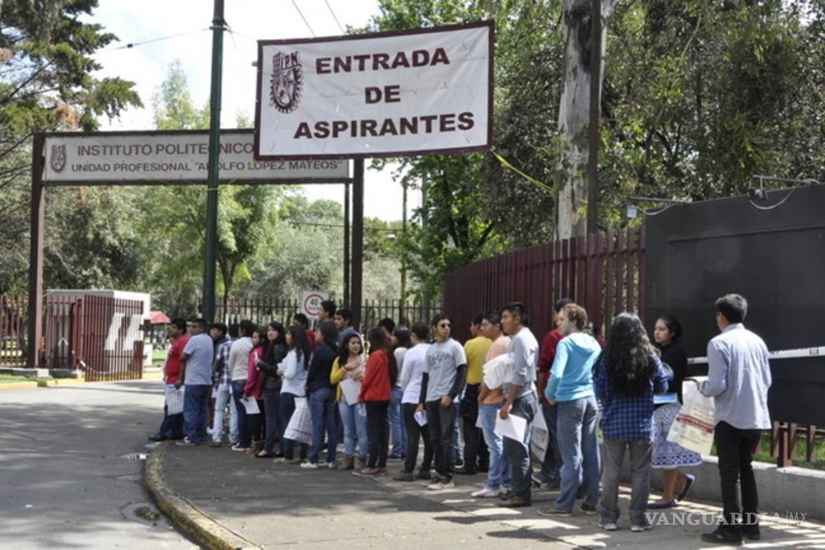 Se registran más de 107 mil aspirantes al IPN