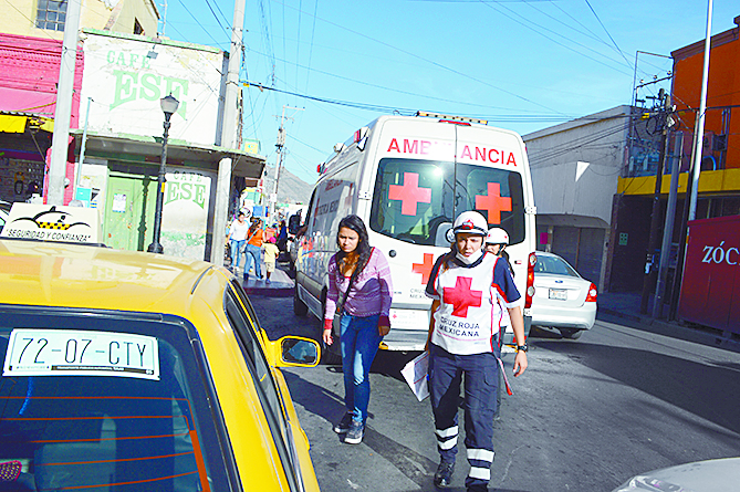 Sin lesiones mujer luego de ser atropellada