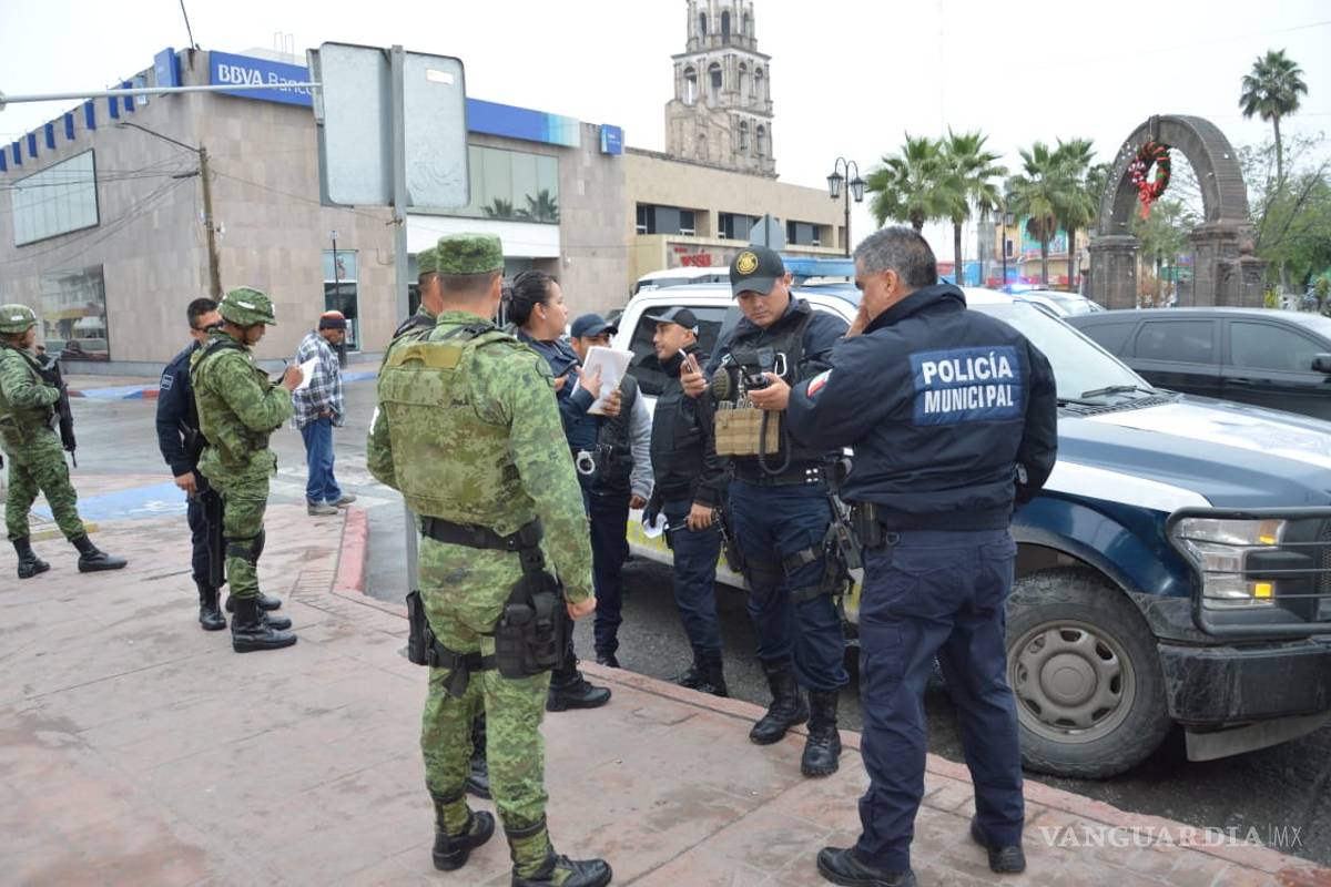 Cien policías militares se incorporan a labores de seguridad en Monclova