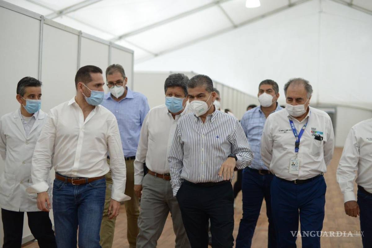 Reitera gobernador: Rubro automotriz espera a Estados Unidos; visita Monclova y anuncia apertura de Hospital COVID-19