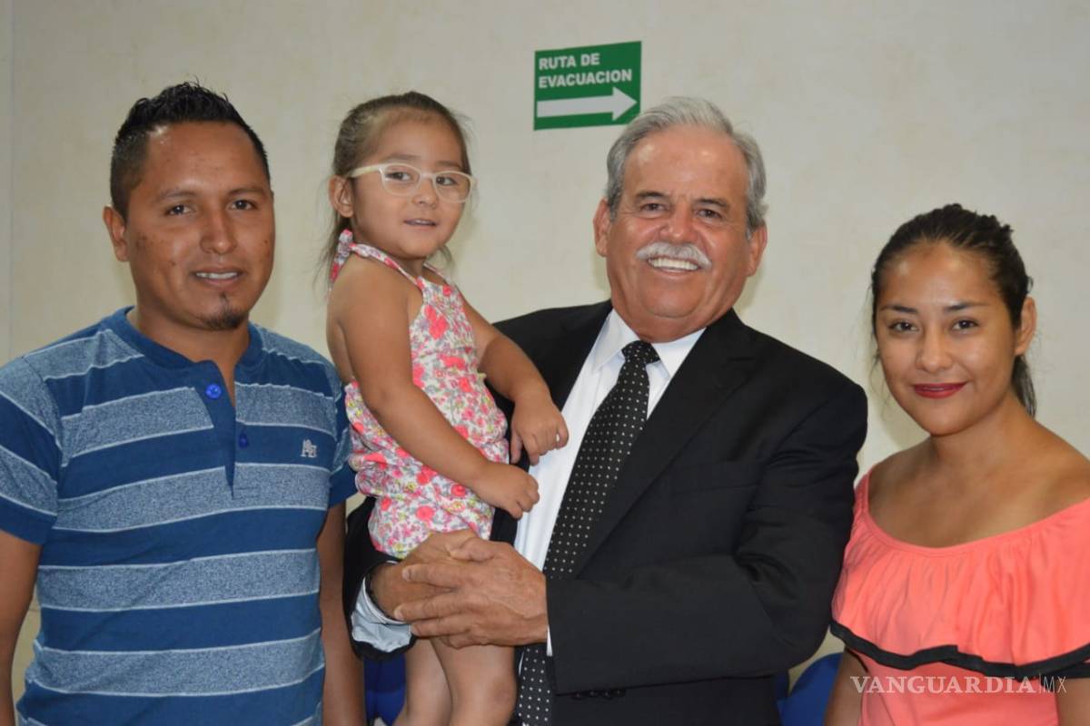 Autoridades de Frontera apoyan con la operación de niña