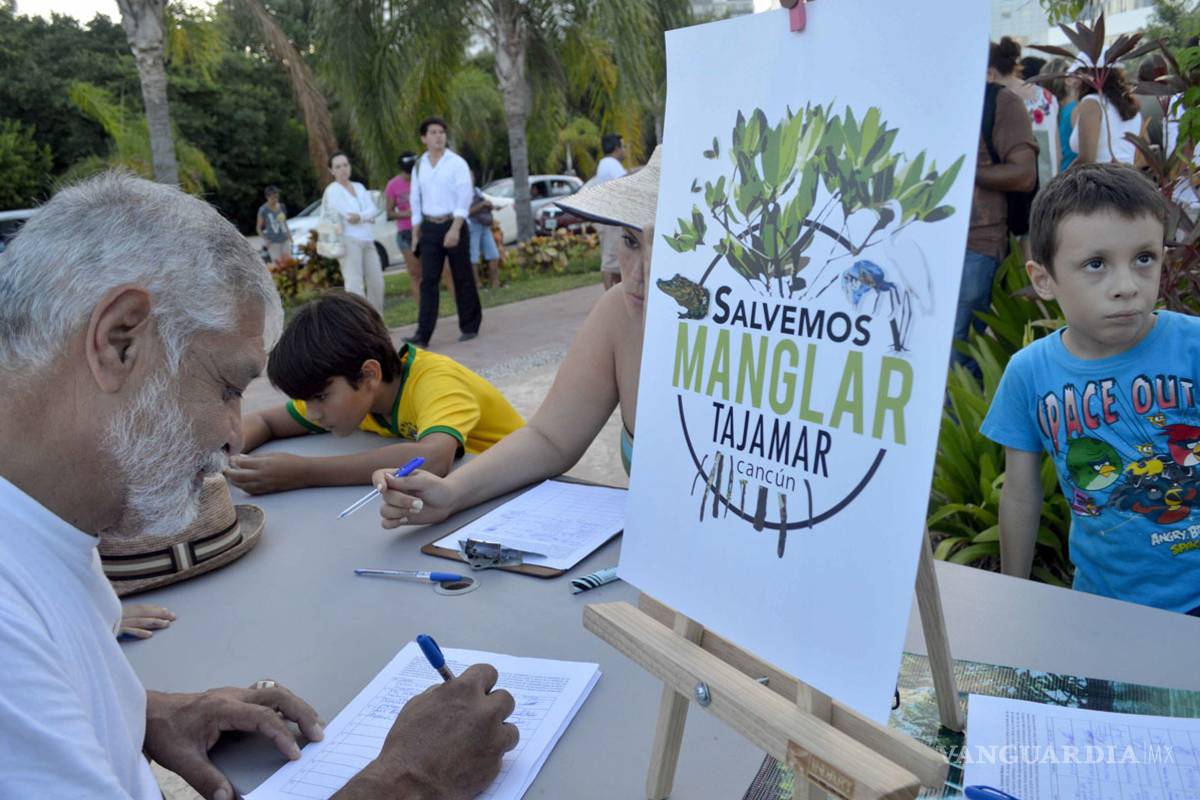 Para evitar la devastación de un manglar niños deben pagar 21 mdp